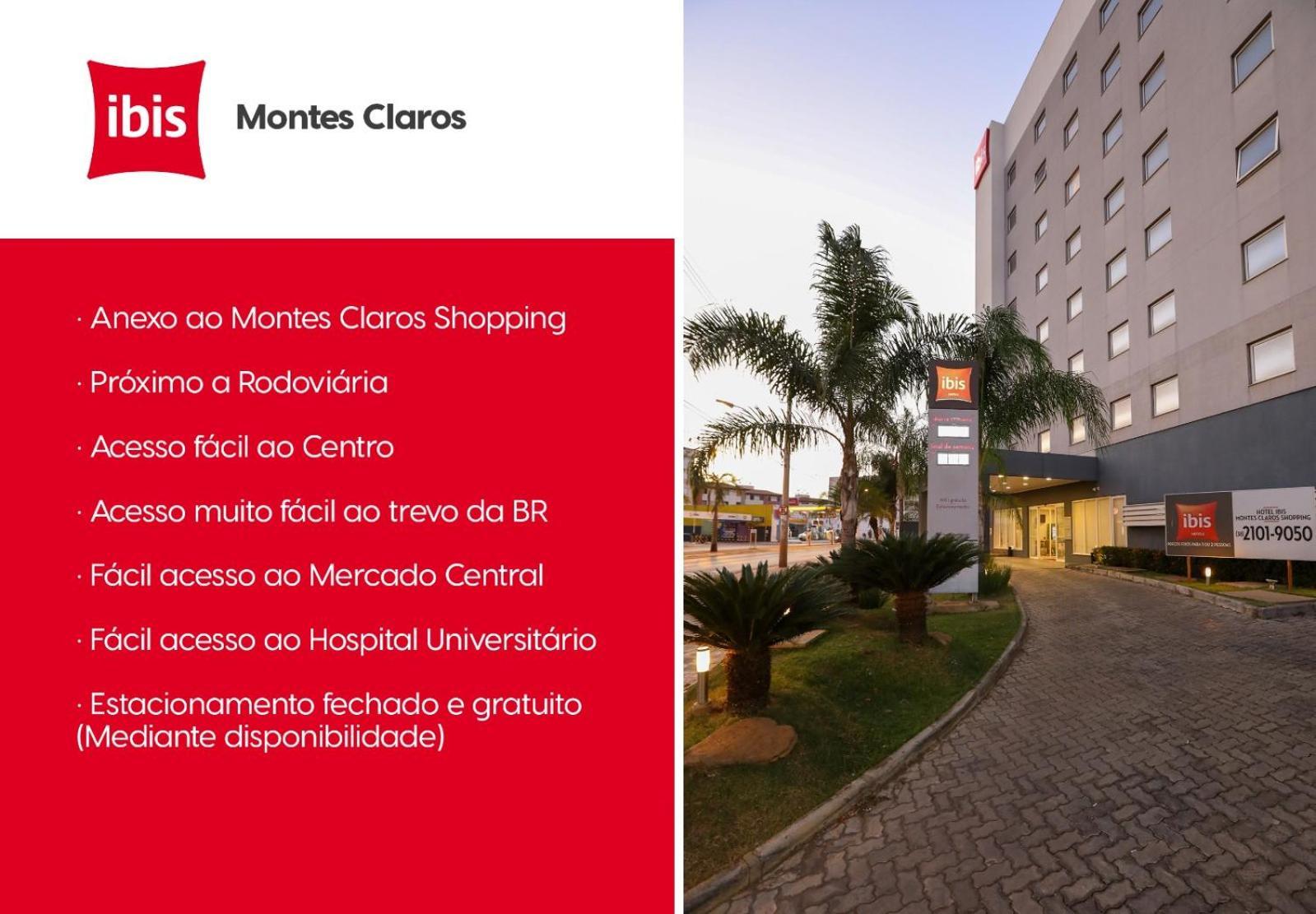 Отель Ibis Montes Claros Shopping Экстерьер фото